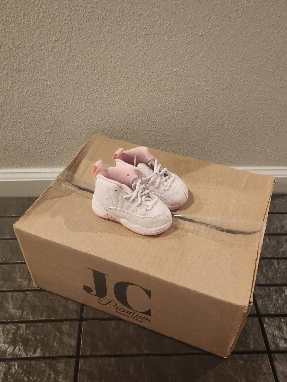 Toddler's Jordan Retro 12  'Pearl Pink'
